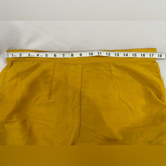 Yellow Gold Salwar Kameez - Picture 6 of 9